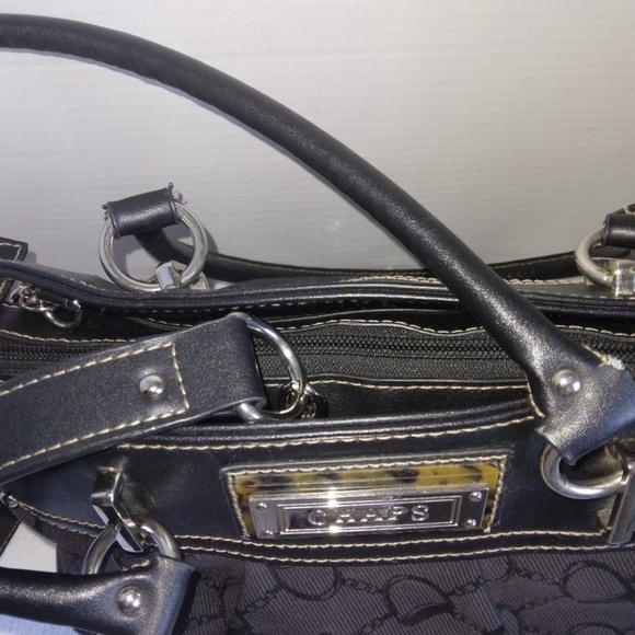 Chap Black Canvas Tote - Picture 3 of 5